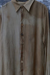 ARCHIVIO J.M.Ribot 24 Autumn/Winter Dyed Hand-Painted Shirt Italy AJM-SH07/EC-0 Dyed Yellow AJM-SH07